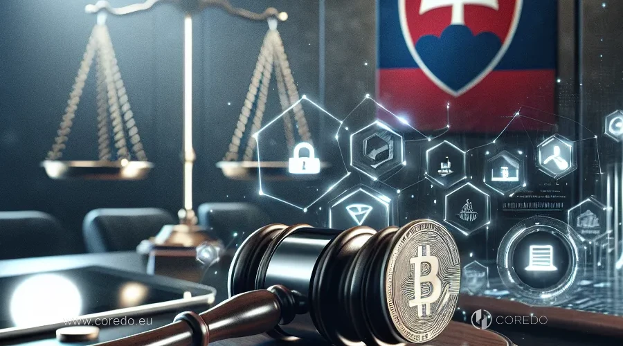 Illustration to the section "Laws on Cryptocurrency in Slovakia: Basics of Regulation and Legal Status" in the article "Cryptocurrency Regulation in Slovakia"