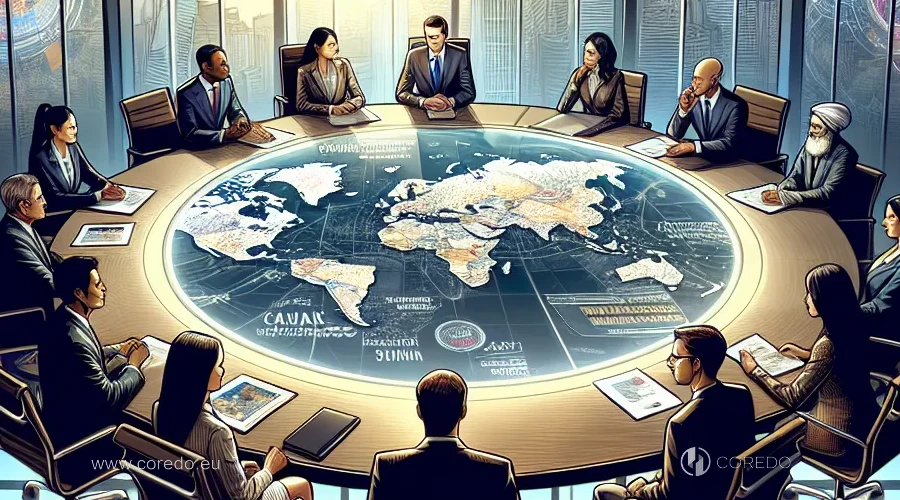 Illustration for the section 'Where to Register a Business Abroad?' in the article 'How to Ensure Legal Protection of Business When Entering New Markets'