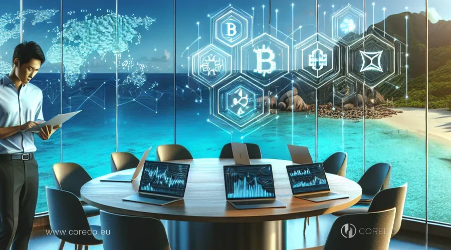 Illustration for the section "Seychelles Crypto License and AML in 2025" in the article "Seychelles Still a Relevant Alternative to MiCA in 2025"