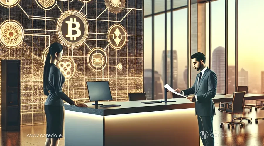 Illustration to the section "Opening a Bank Account for Crypto Business in Georgia" in the article "Georgia as an Alternative Jurisdiction Instead of MiCA"