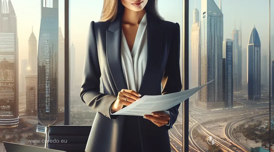 Illustration for the section "Opening a Company in the UAE for Business" in the article "Challenges and Advantages of Opening a Company in the UAE"
