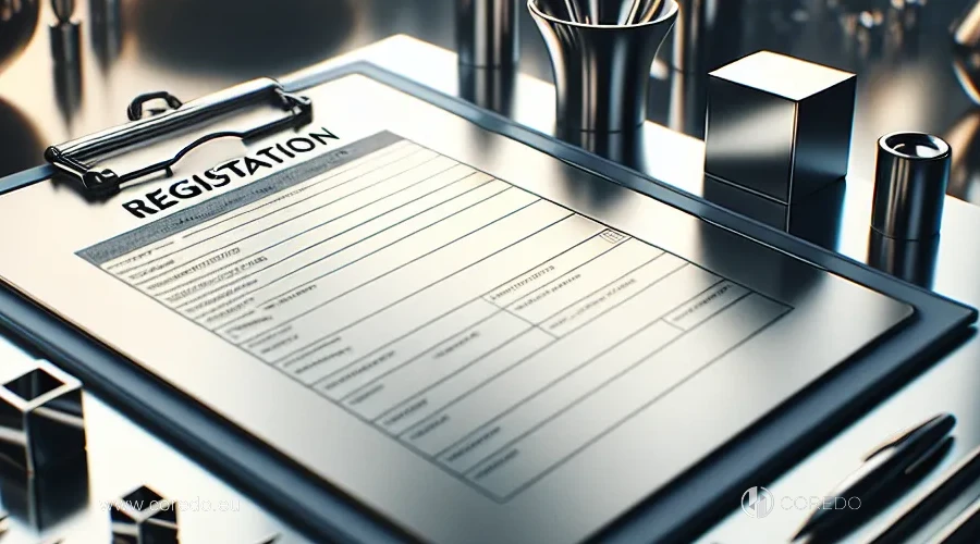 Illustration for the section "Business registration in metallurgy under sanctions" in the article "Metallurgical business under sanctions – key changes 2025"