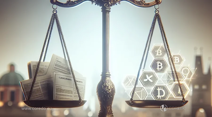 Illustration for the section "Risks and Sanctions MiCA in Czechia" in the article "31.07.2025, a new crypto regime - MiCA - introduced in Czechia - exploring"