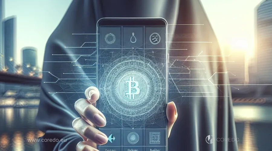 Illustration for the section 'Cryptocurrency Anonymity: Myth or Reality?' in the article 'Cryptocurrency Anonymity – Myth or Reality'
