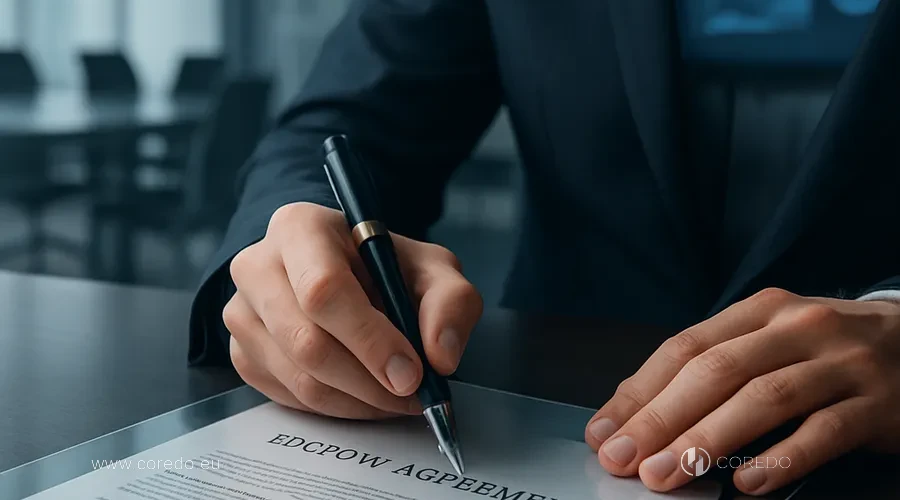 Illustration for the section «Escrow in M&A - what is it?» in the article «Escrow and W-I insurance in M-A comparison of risks and approaches»