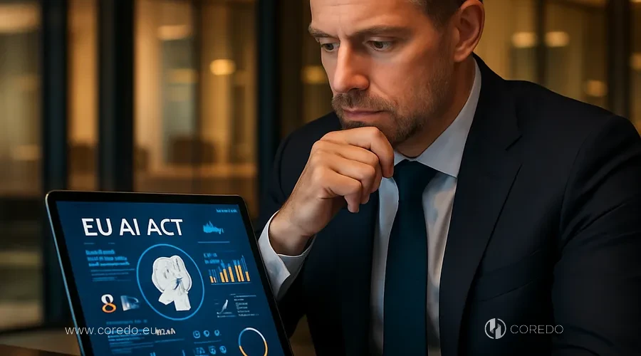 Иллюстрация к разделу «EU AI Act: что важно знать бизнесу» у статті «EU AI Act что важно знать международным компаниям»