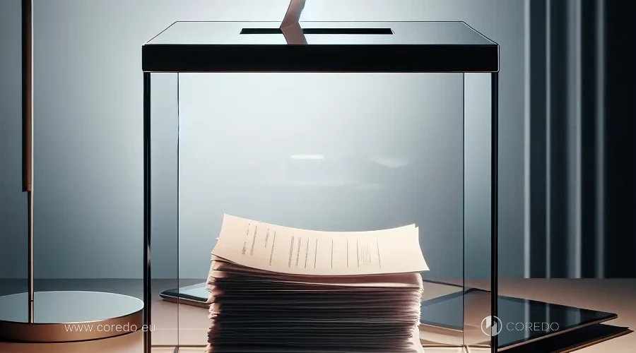 Illustration for the section 'How to Submit Documents?' in the article 'Cryptocurrency License in Argentina – Regulation and Stages'