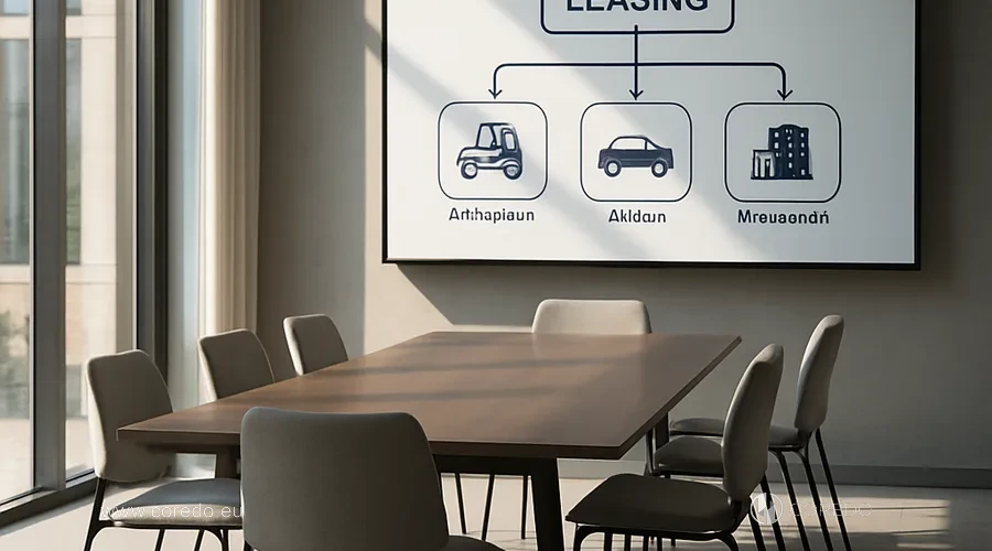 Illustration for the section «Leasing of equipment, transport and real estate» in the article «Leasing for business: main options and conditions»