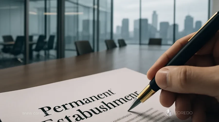 Illustration for the section "Recognition of a permanent establishment: practice of tax authorities and courts" in the article "Avoiding permanent establishment status for an operating company"
