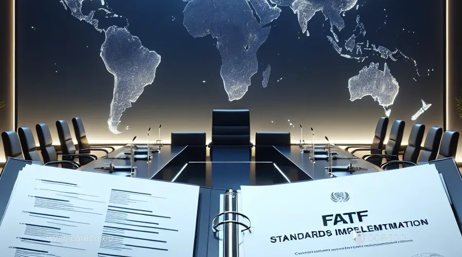 Illustration for the section 'Implementing FATF Standards in the EU, Asia, and Africa' in the article 'What is FATF and why its Recommendations are considered worldwide'