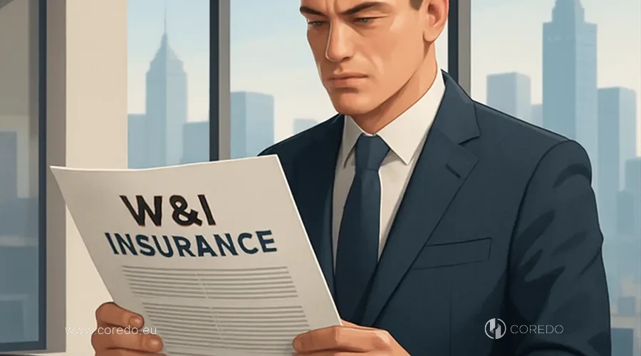 Illustration for the section «W&I insurance in M&A, what is it?» in the article «Escrow and W-I insurance in M-A comparison of risks and approaches»