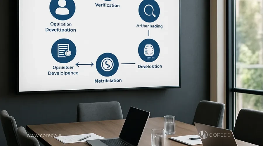 Illustration for the section «AML/KYC and compliance in tokenization: meeting requirements» in the article «Asset tokenization: from small changes to large shifts»