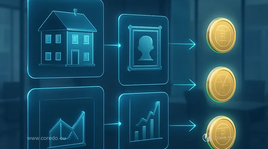 Illustration for the section «What is asset tokenization and its role in business» in the article «Asset tokenization: from small changes to large shifts»