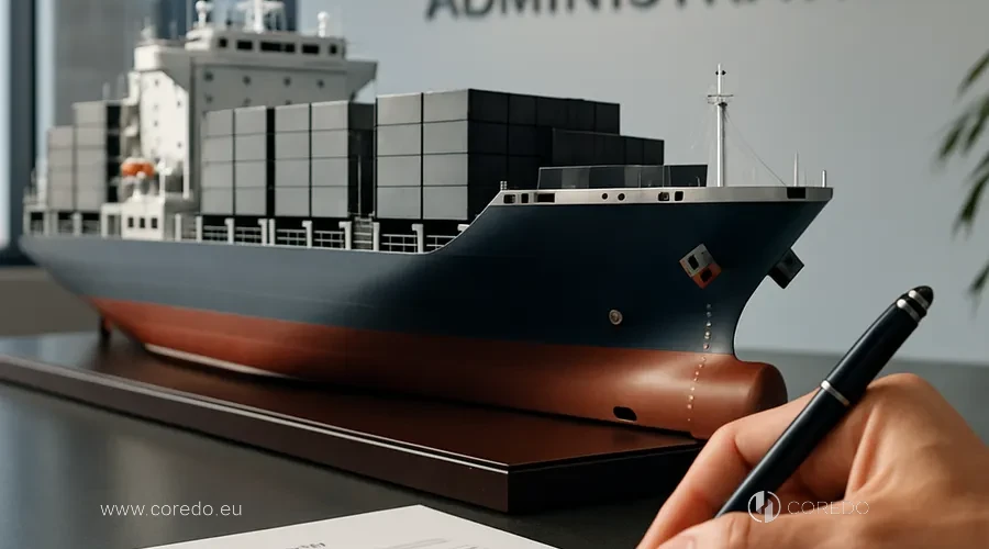 Illustration for the section «Legal risks in vessel registration and management» in the article «Registration of aircraft and ships — main steps»