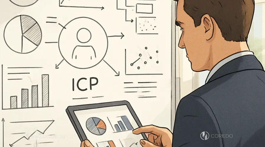 Иллюстрация к разделу «Как определить ICP: методы и шаги» у статті «Определение ICP почему это важно и как найти целевую аудиторию»