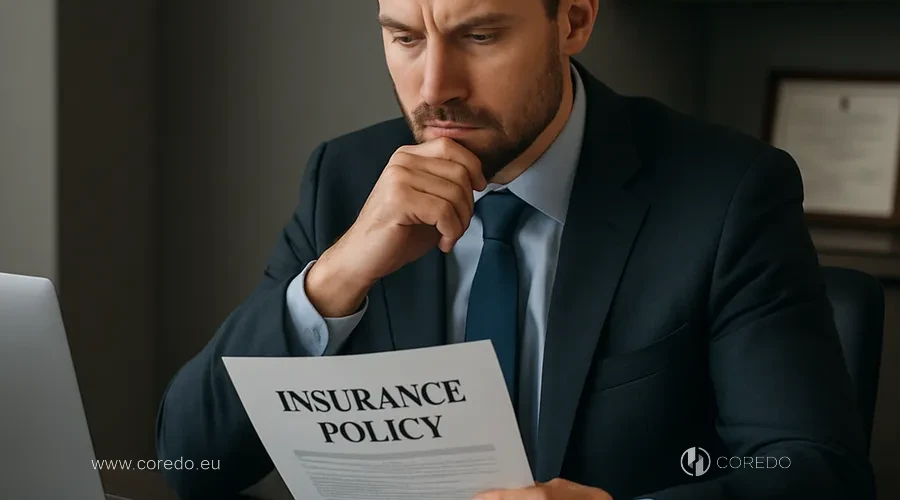 Ilustrace k oddílu „Jak vybrat pojištění profesní odpovědnosti (Professional Indemnity Insurance)?“ v článku „Professional Indemnity Licences — co to je“