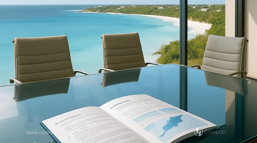 Illustration for the section 'Advantages of Anguilla IBC for holding companies' in the article 'Anguilla International Business Company structure and characteristics'