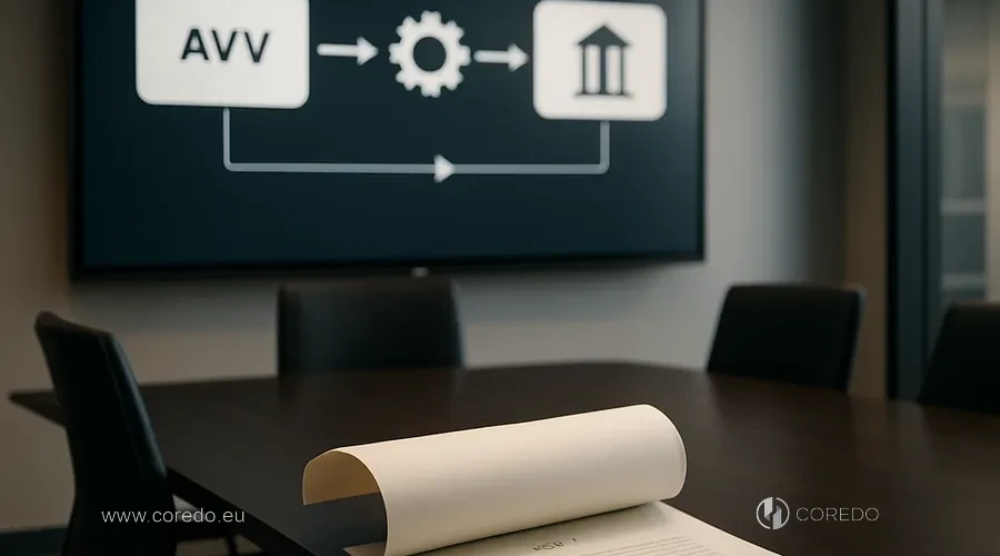 Иллюстрация к разделу «Преобразование AVV в другую форму юридического лица» у статті «Aruba Exempt Company (AVV) – структура, требования и особенности»