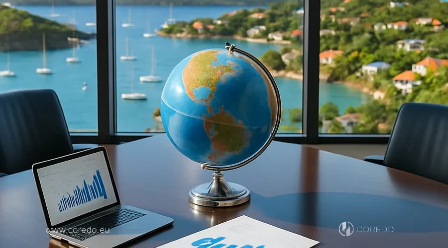 Illustration for the section «IBC registration in Antigua and Barbuda, advantages» in the article «Antigua and Barbuda IBC – what an international business company is»