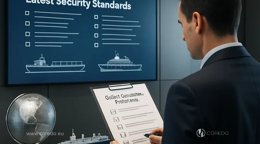 Illustration for the section «Requirements and safety standards for vessel registration» in the article «Registration of aircraft and ships — main steps»