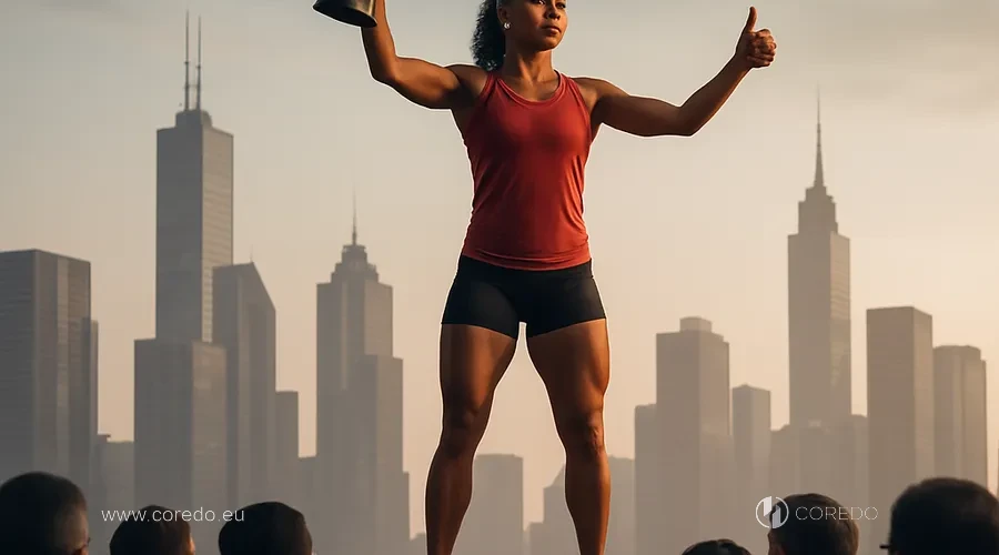 Illustration for the section 'The influence of female athletes on business and brand' in the article 'Business in women's sports: the influence of talented athletes'