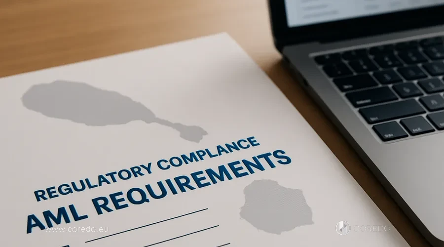 Illustration for the section «AML and Compliance in St Kitts and Nevis: requirements and risks» in the article «International business company St Kitts and Nevis – characteristics of the jurisdiction»