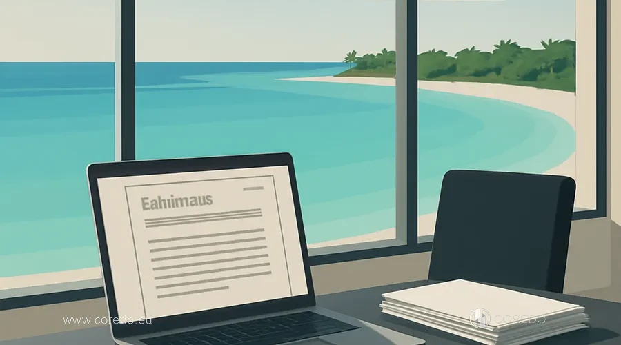 Ilustrace k oddílu «Bahamas IBC: registrace a správa» v článku «Bahamas International Business Company – charakteristika a zvláštnosti»