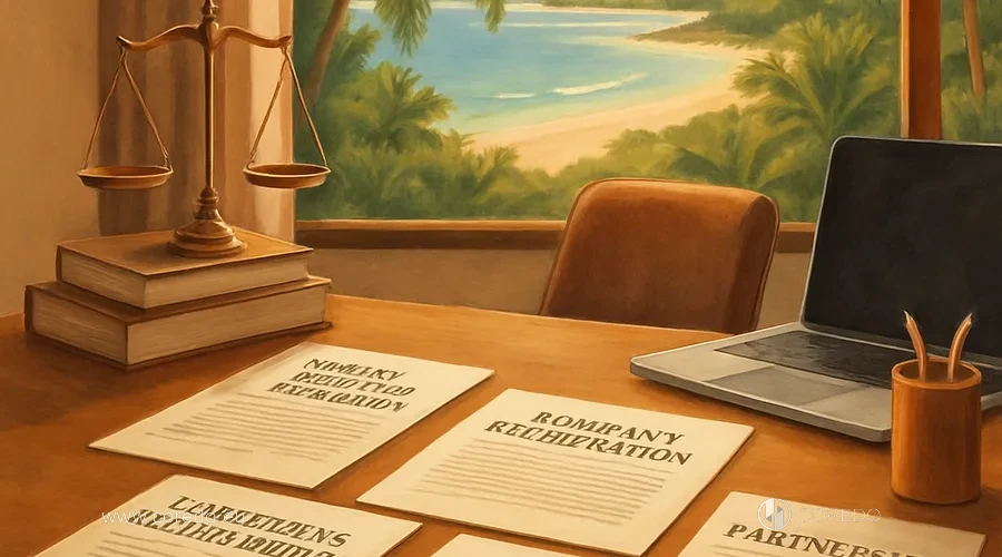 Ilustrace k oddílu «Právní formy společností na Seychelách» ve článku «Seychelles Company a právní formy – přehled základních požadavků»