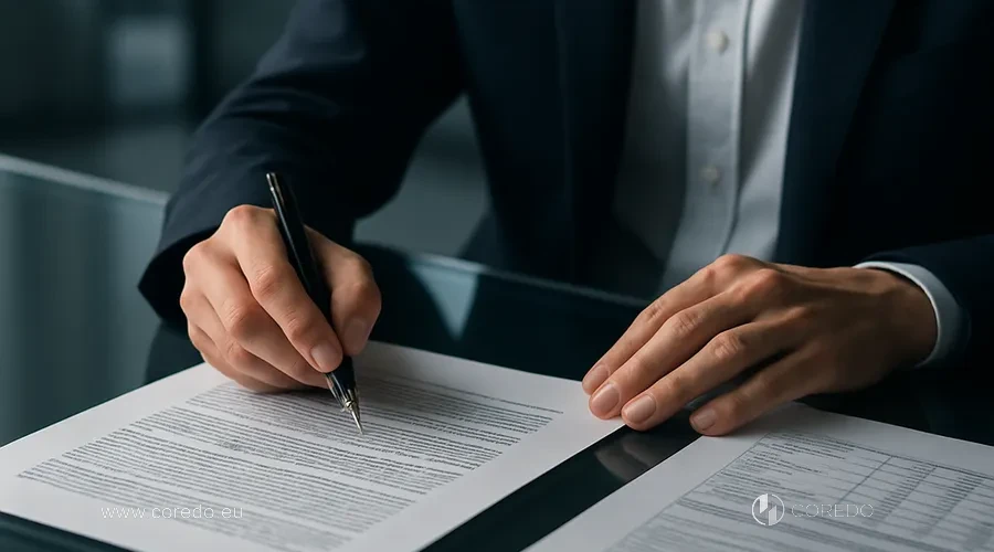 Ilustrace k oddílu «Klíčové kroky due diligence» v článku «Due Diligence pro kryptoprojekty — jak projít»