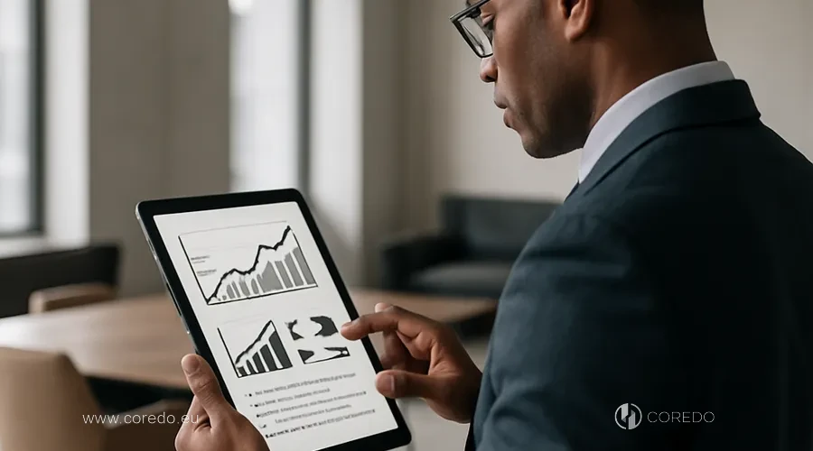 Ilustrace k oddílu „Klíčové závěry a kroky pro podnikatele“ v článku „Due Diligence pro kryptoprojekty – jak projít“