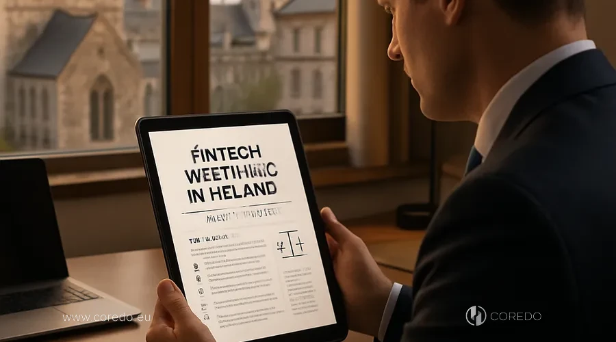 Иллюстрация к разделу «Лицензирование финтех компаний в Ирландии» у статті «Ирландия для финтеха - зачем регистрировать компанию»