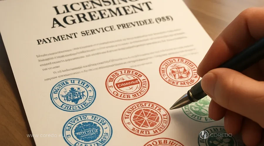 Ilustrace k oddílu «Licencování PSP podle jurisdikcí» v článku «PSP licence — komu je potřeba a jak ji získat»