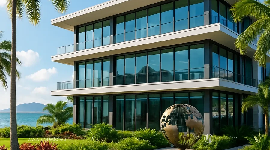 Illustration for the section “International business company in St Kitts and Nevis” in the article “International business company St Kitts and Nevis – characteristics of the jurisdiction”