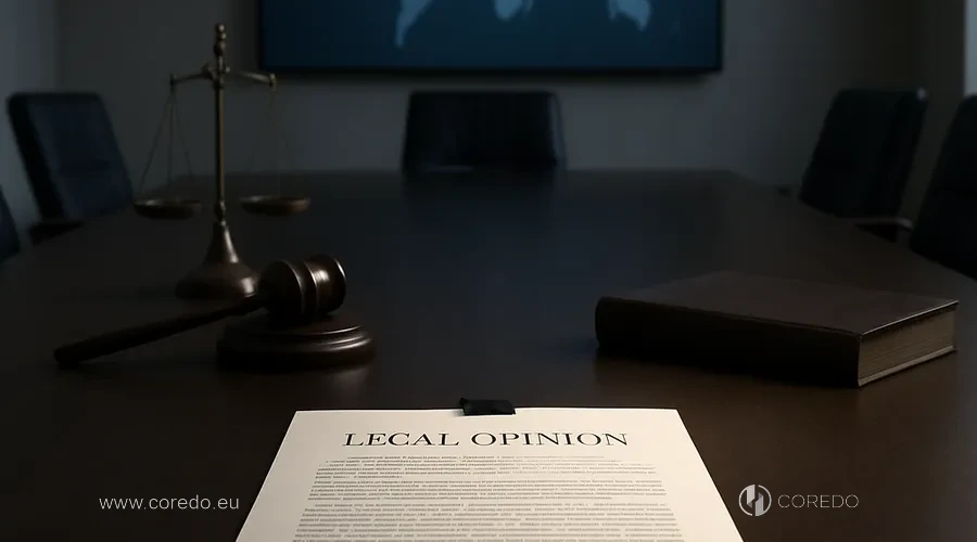 Иллюстрация к разделу «Международное регулирование Legal Opinion» у статті «Legal Opinion для криптопроектов - особенности и риски»