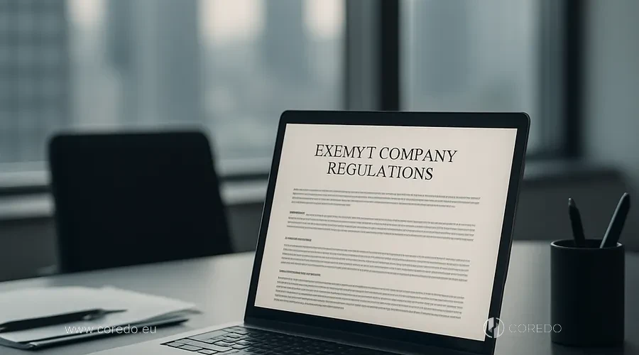 Ilustrace k oddílu „Právní postavení a řízení Exempt Company“ ve článku „Cayman Islands Exempt Company – co to je a jak funguje“