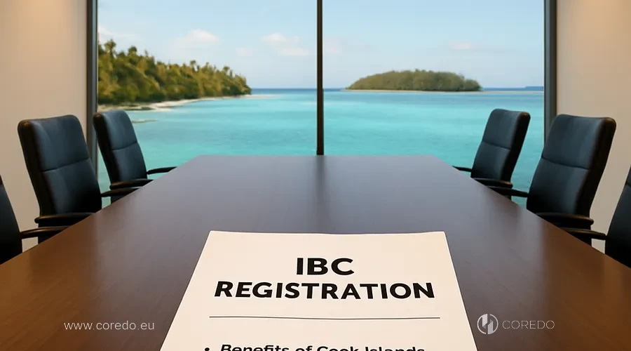 Illustration for the section 'Advantages of registering an IBC in the Cook Islands' in the article 'IBC Cook Islands – Main characteristics'