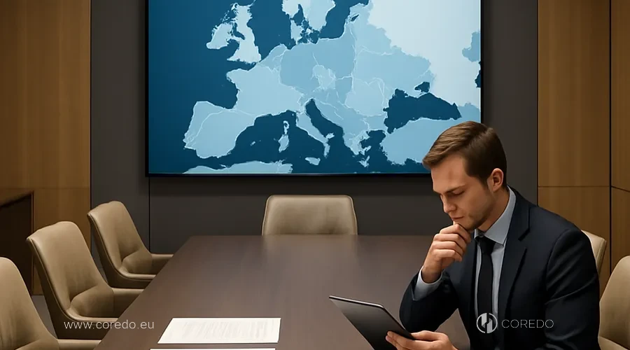 Ilustrace k oddílu „Registrace investiční společnosti v zemích EU“ ve článku „Registrace investiční společnosti v EU“