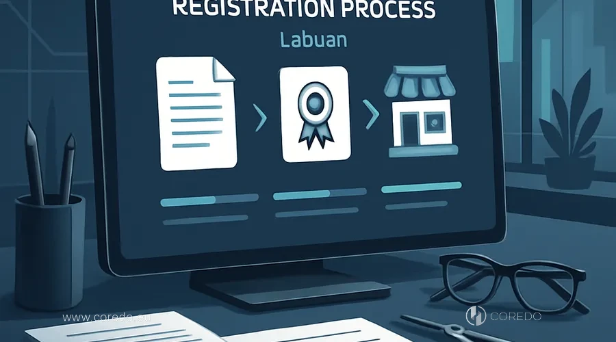 Иллюстрация к разделу «Регистрация компании в Лабуане: пошаговая инструкция» у статті «Лабуан как юрисдикция для оффшорных компаний»