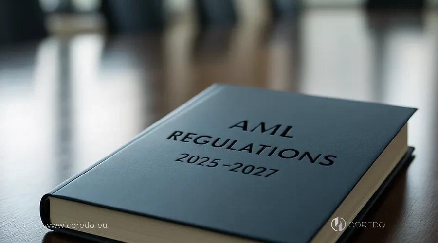 Ilustrace k oddílu „Regulační požadavky EU na AML 2025–2027“ v článku „AML v EU — jak vyhovět požadavkům“