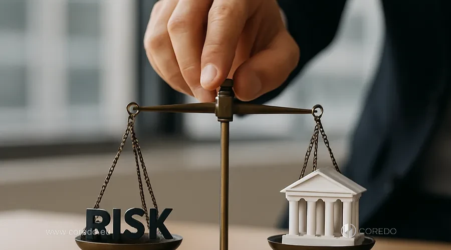 Illustration for the section «Risks and management when working with a payment license» in the article «Financial license for payment gateways»