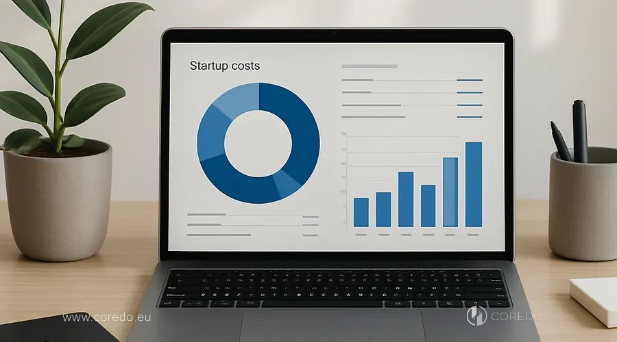 Иллюстрация к разделу «Стоимость открытия компании в Эстонии в 2025 году» у статті «Открытие компании в Эстонии удалённо- шаги и стоимость»