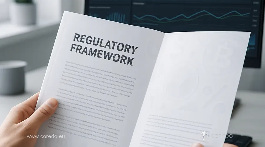 Иллюстрация к разделу «Требования MiCA с 2025 года» у статті «Как получить криптолицензию в Эстонии- гид 2026»