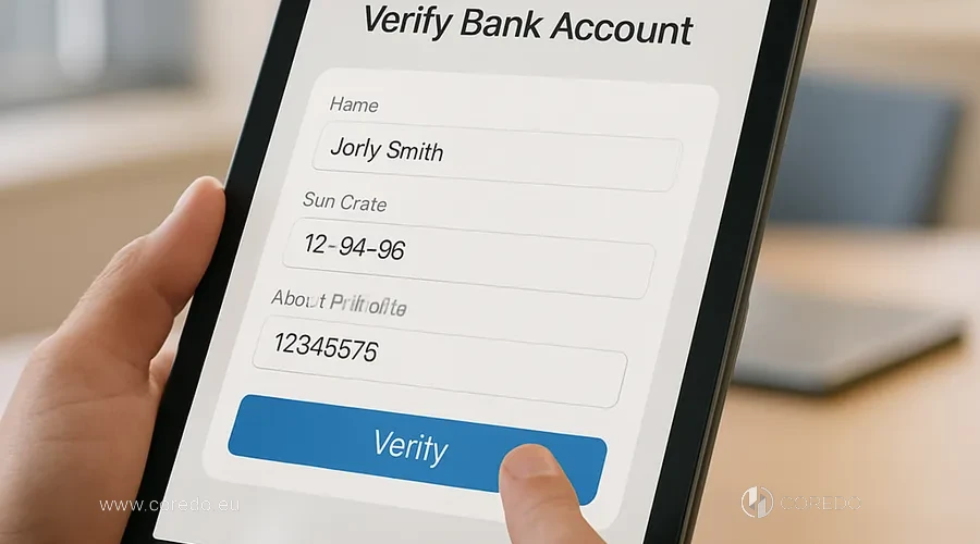 Иллюстрация к разделу «Верификация банковского счёта UK» у статті «Как открыть счёт в UK нерезиденту»