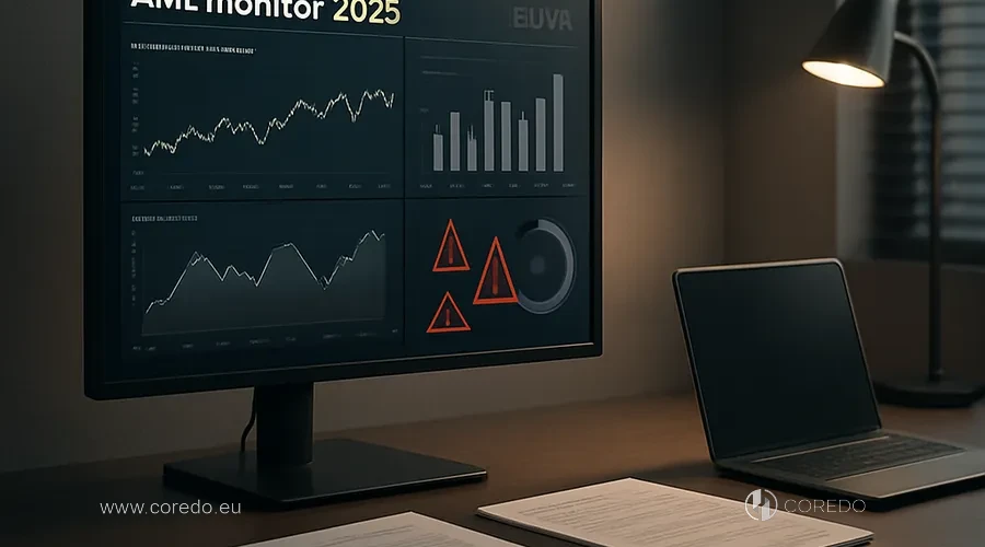 Illustration for the section 'AML Services EU, main obligations 2025' in the article 'AML compliance services for financial institutions in the EU'