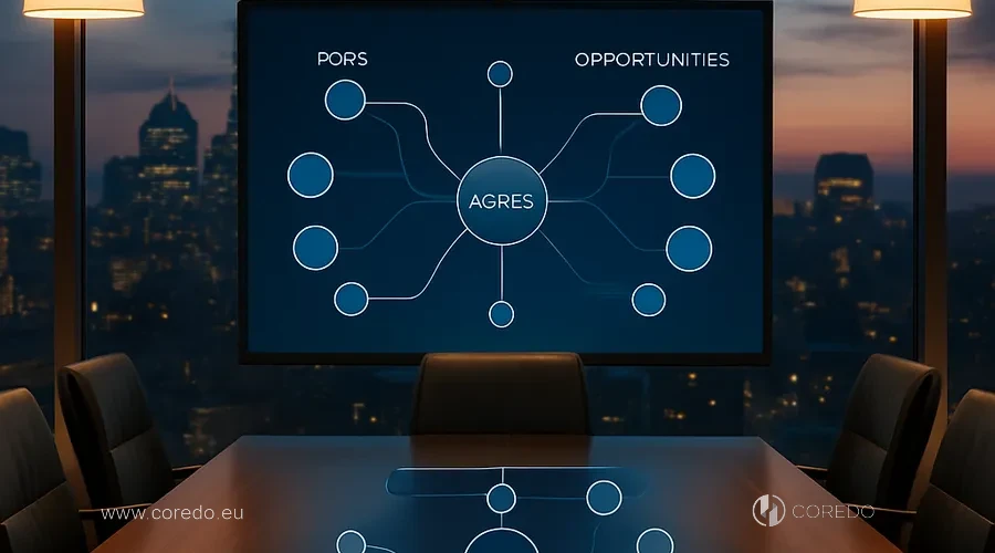 Illustration for the section «Bank-centric model: risks and opportunities for business» in the article «Why AML in Latvia is considered «bank-centric»»