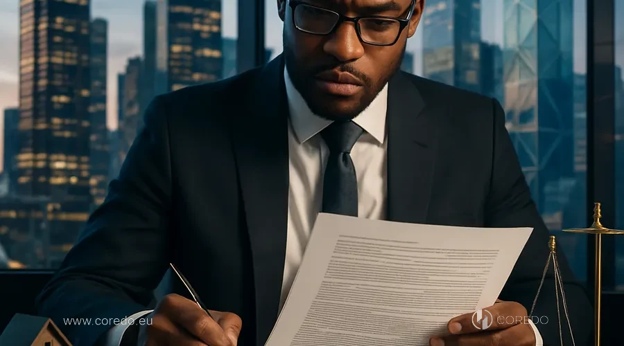 Иллюстрация к разделу «Юридическая поддержка по недвижимости и ИС» у статті «Юридическая поддержка в Польше- обзор услуг»