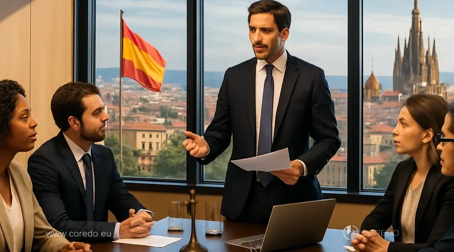 Иллюстрация к разделу «Юридическое сопровождение бизнеса в Испании» у статті «Юридические услуги в Испании- что предлагают»