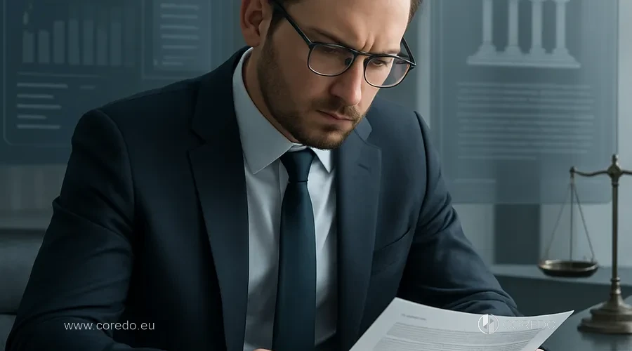 Иллюстрация к разделу «Кейсы: legal opinion и отказы банков по compliance» у статті «Почему слабый Legal Opinion убивает банковский onboarding»