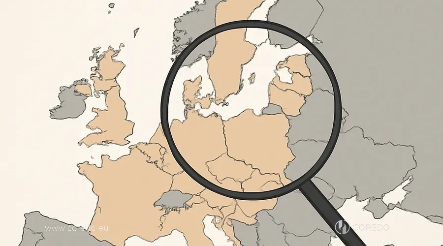 Ilustrace k oddílu „Kritéria výběru země pro EMI licenci v Evropě“ v článku „EMI licence v Evropě — jak vybrat zemi“