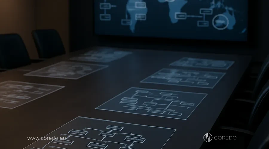 Иллюстрация к разделу «Международная структура: юрисдикция, UBO, реальная история бизнеса» у статті «Checklist- AML-документы- которые реально смотрит банк»